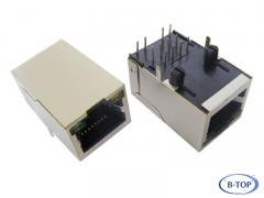 1inch RJ45 Connector with Transformer and LEDs