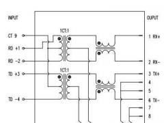 2x8 Stacked Ethernet RJ45 Jack with LEDs and EMI finger