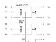 2X4 RJ45 Connector with Integrated Magnetics and Light-pipe