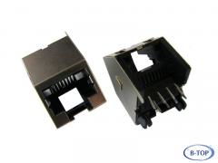 1X1 45 degree 8P8C RJ45 Jack