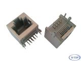 1x1 5521 RJ45 Socket with Shield