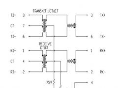 2x1 RJ45 Connector W/Transformer W/LED