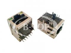 1x1 Gigabit RJ45 Integrated Connector Module W/LED