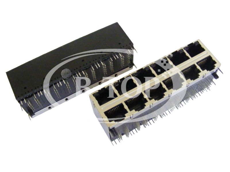 I-China HCJ26-802SK-L11 Multi-Port Magnetic Ethernet RJ-45 Izixhumi 2X6  ifektri nabakhiqizi